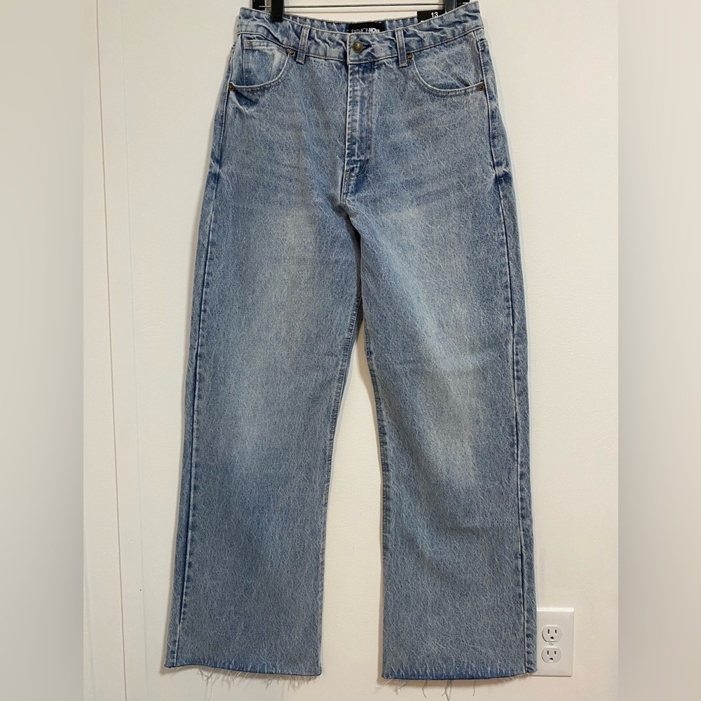 Fashion Nova Light Blue women’s Straight Jeans
